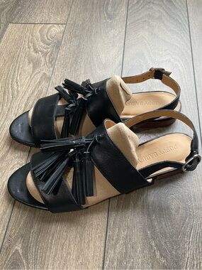 NWT Poppy Barley Maligne Flats Black Sz 8.5